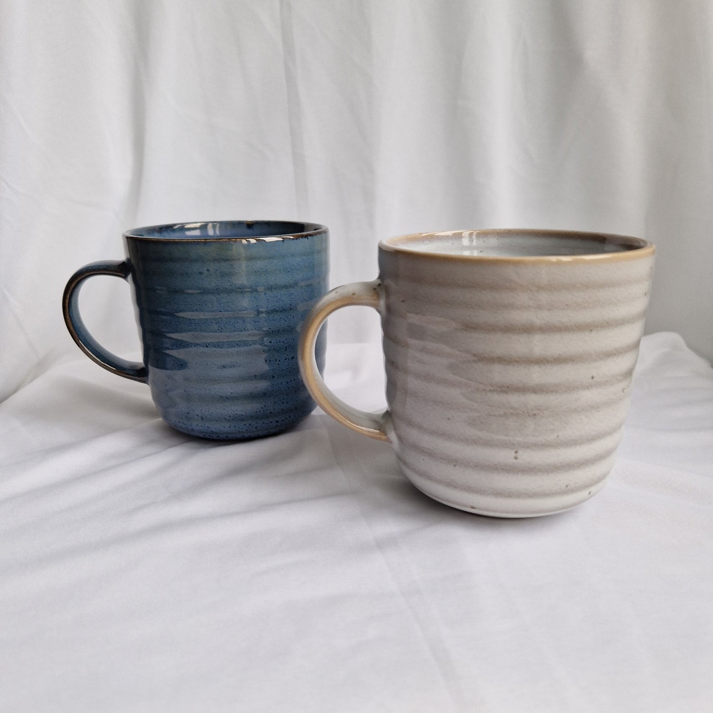 Light Blue and Dark Blue Mug