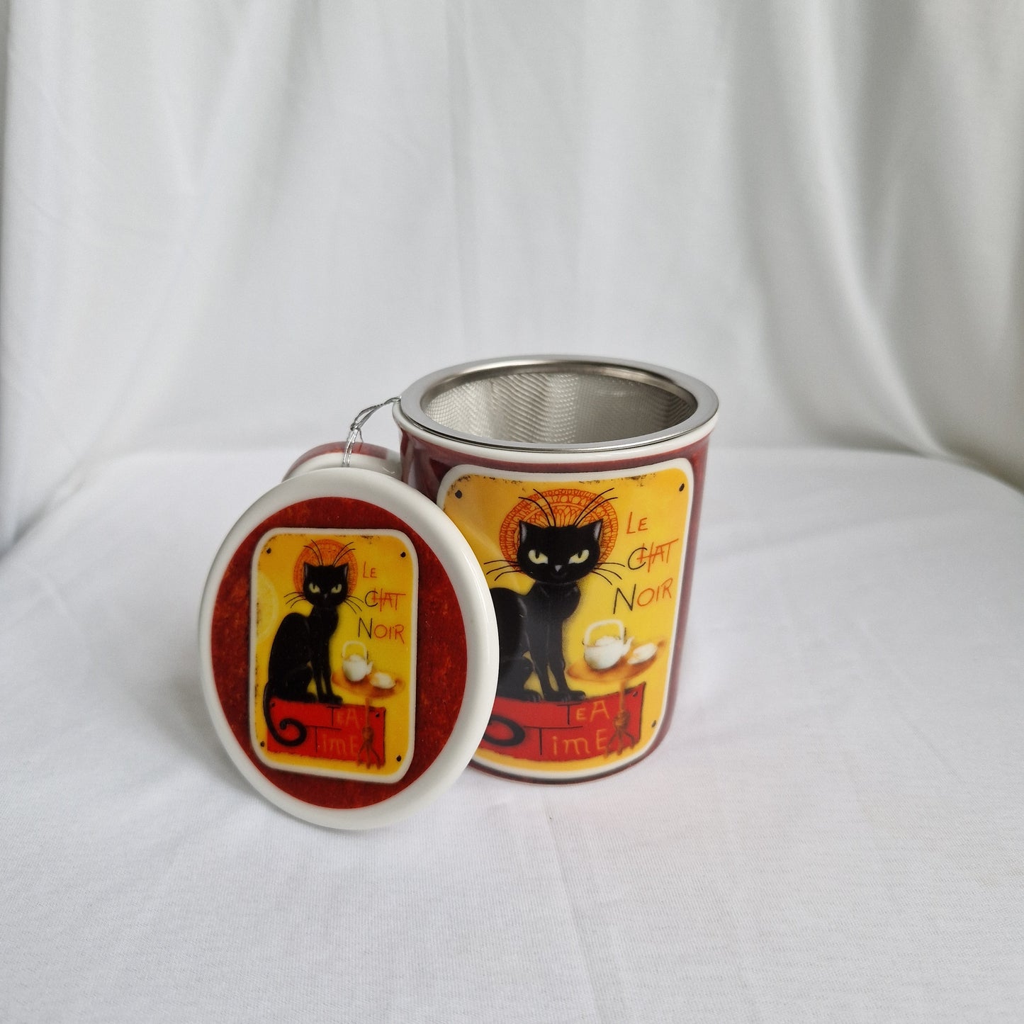 Le Chat Noir - Mug with infuser