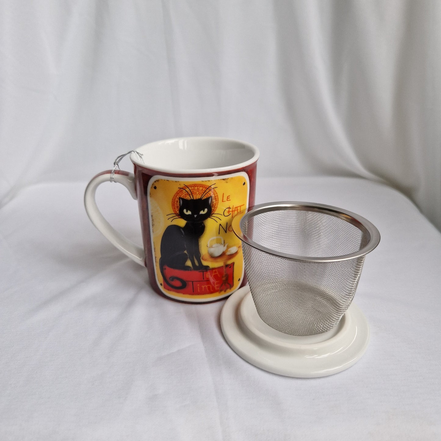 Le Chat Noir - Mug with infuser